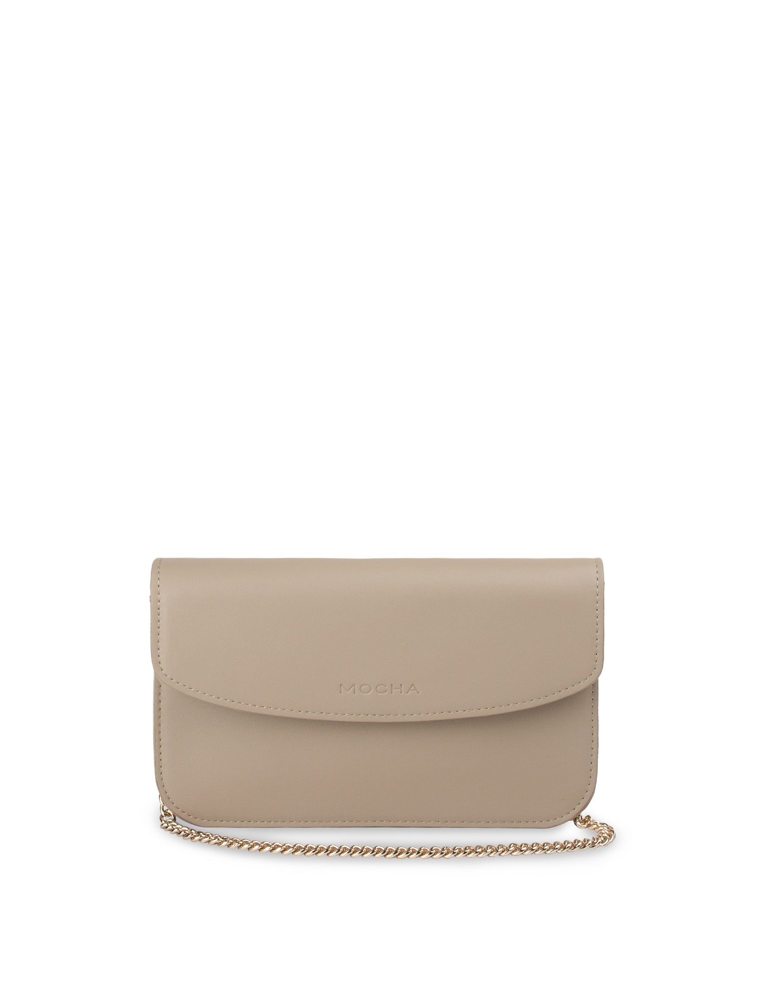 Mocha clutch bag sale