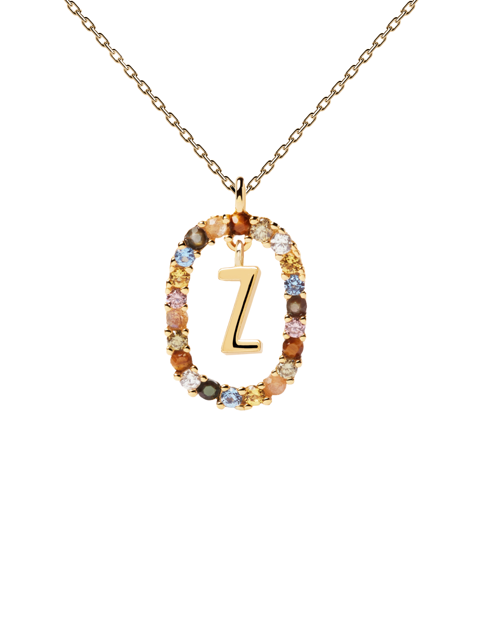 Z on sale letter necklace