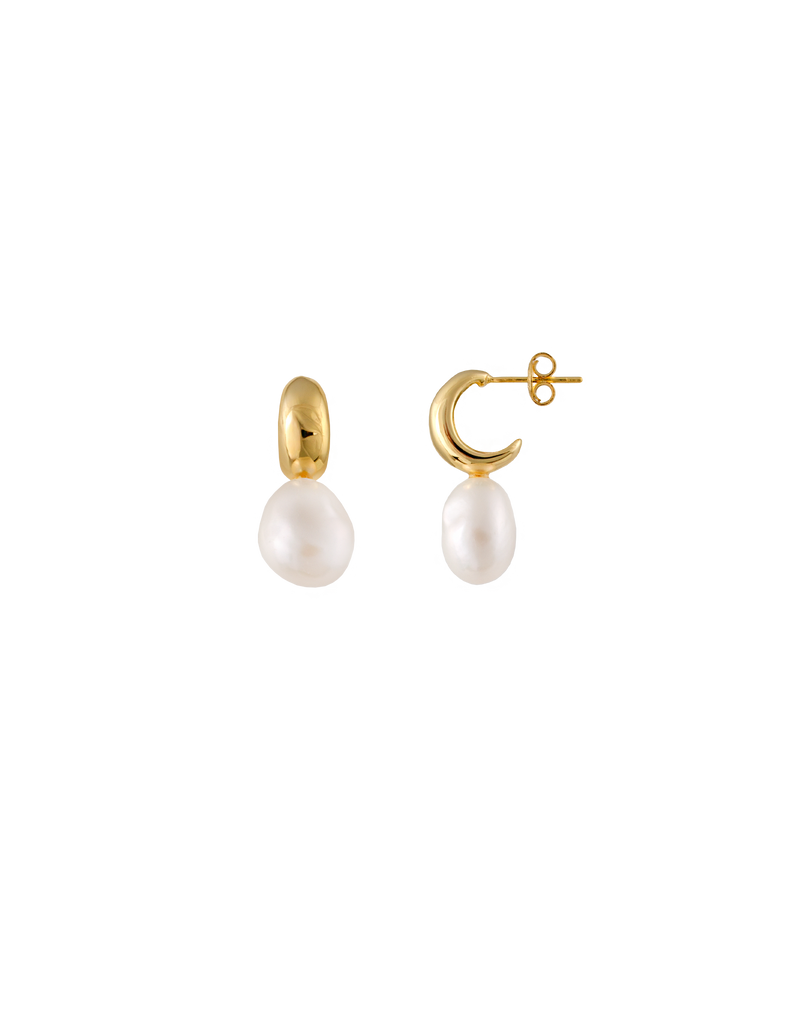 Bianc Water Earrings - Gold