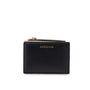 Mocha Small Classic Arya Wallet - Black/Ivory