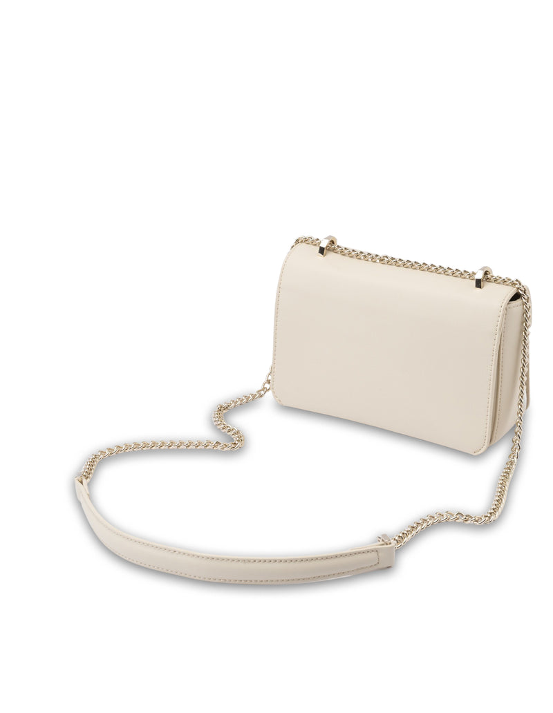 Mocha Penelope Crossbody Bag - Cream