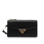 Mocha Penelope Wallet Clutch - Black