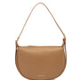 Mocha Savannah Shoulder Crossbody Bag - Tan