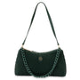 Mocha Serena Crossbody Bag- Emerald