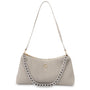 Mocha Serena Crossbody Bag- Light Grey