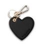 Mocha Arya Heart Key Ring - Black/Blush