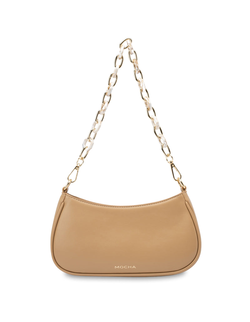 Mocha Maisie Crossbody Bag - Camel