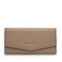 Mocha Tania Long Wallet - Taupe