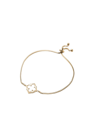 Mocha Delaney Baroque Pearl Bracelet - Light Gold