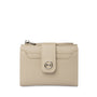 Mocha Tessa Compact Wallet - Taupe