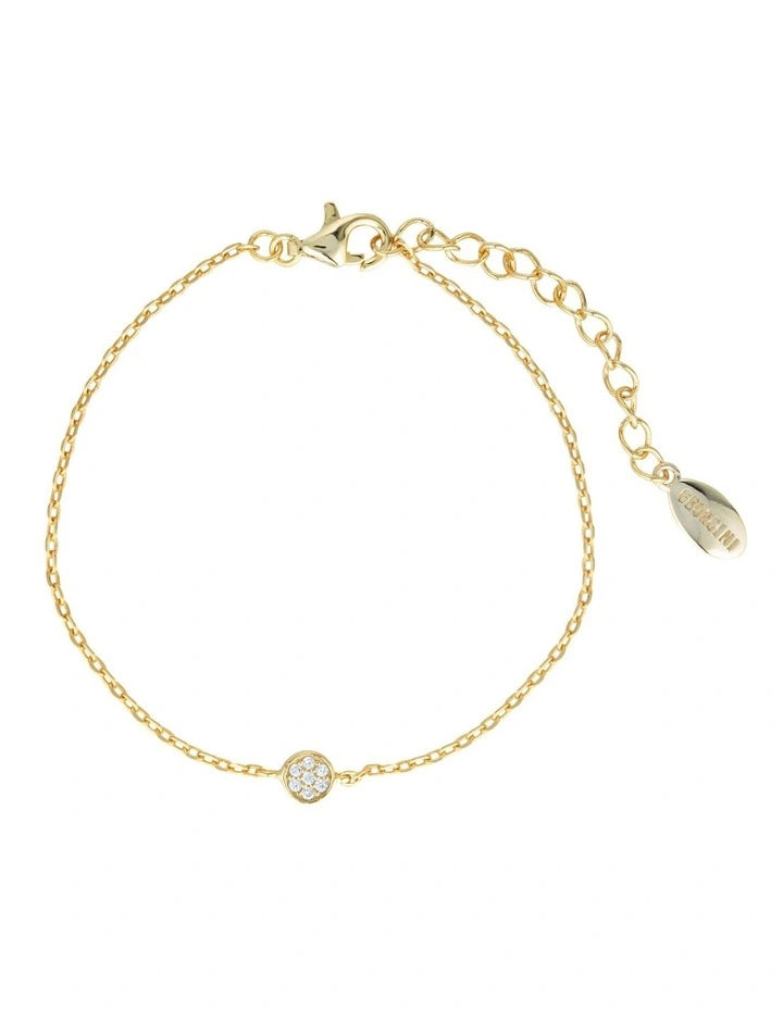 Georgini Dotti Bracelet w/ CZ - Gold | Mocha Australia