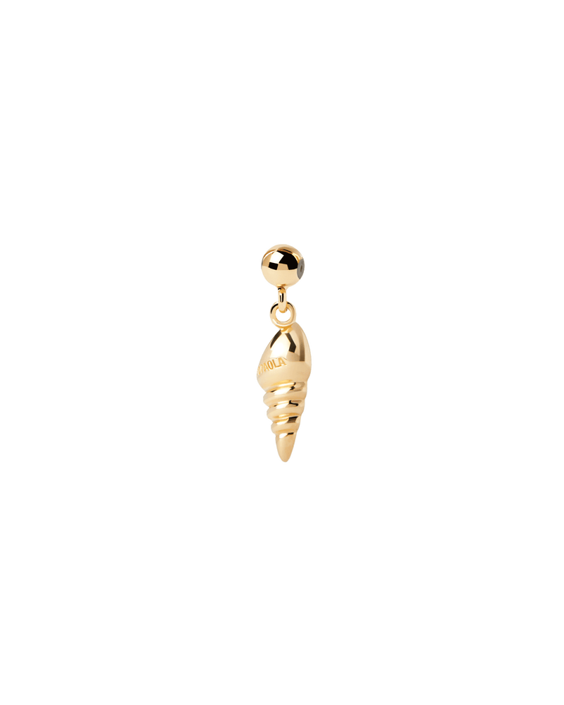 PDPAOLA Shell Charm - Gold