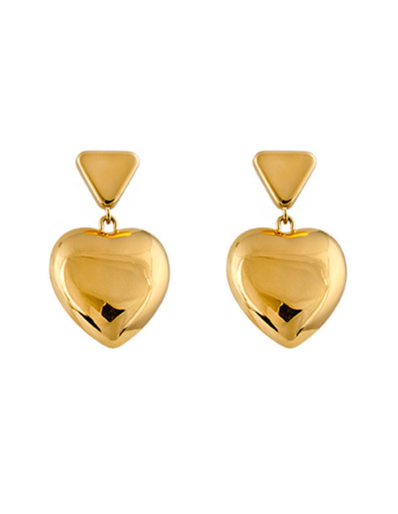 Zahar Janet Earrings - Gold