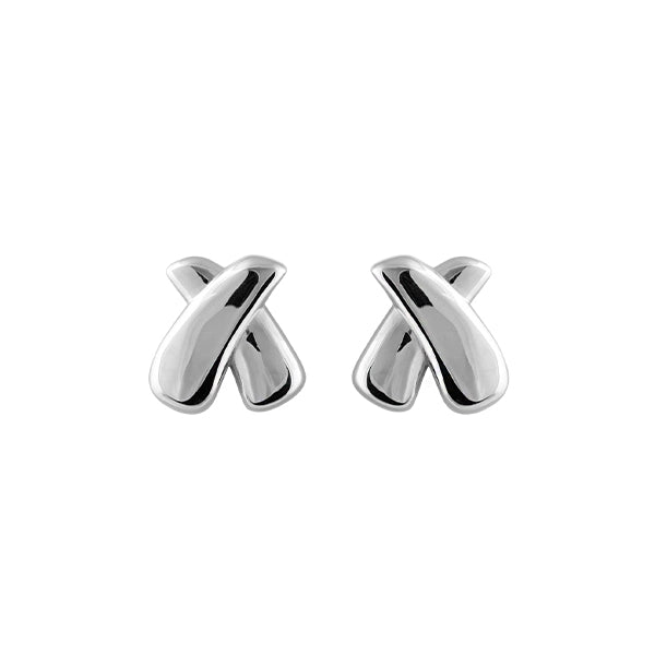 Zahar Piper Earrings - Silver