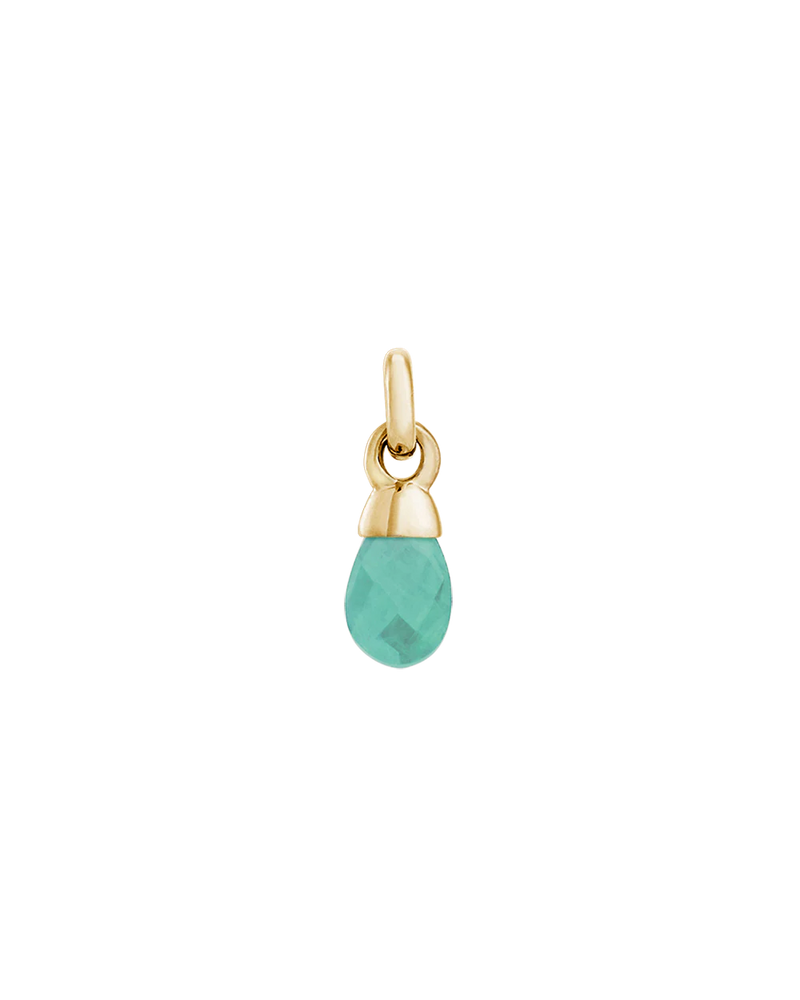 Kirstin Ash Amazonite March Gemstone- Gold