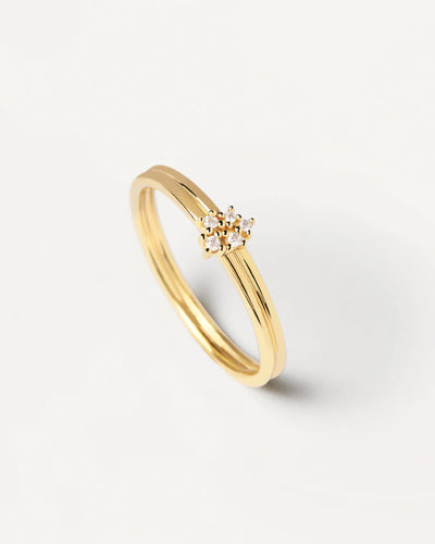 PDPAOLA Nova Ring - Gold | Mocha Australia