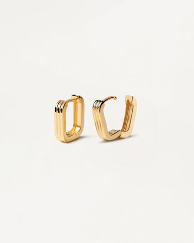 PDPAOLA Nova Earrings - Gold | Mocha Australia