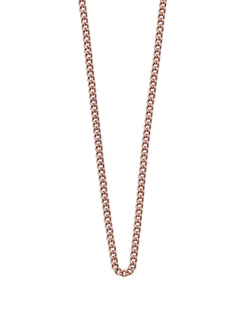 Kirstin Ash Bespoke Curb Chain 22" - 25" w/ 18K Rose Gold Vermeil | Mocha Australia