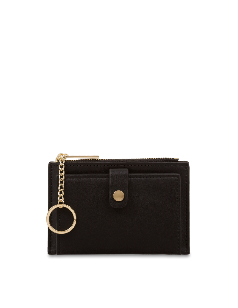 Mocha Simple Clip Coin Wallet - Black | Mocha Australia