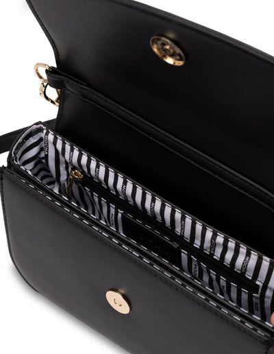 Mocha Donnette Half-Chain Bag - Black | Mocha Australia