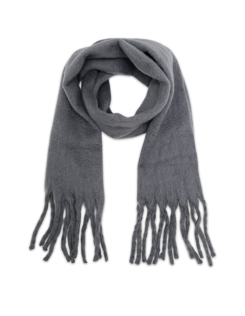 Mocha Tassel Winter Scarf - Dusty Blue | Mocha Australia